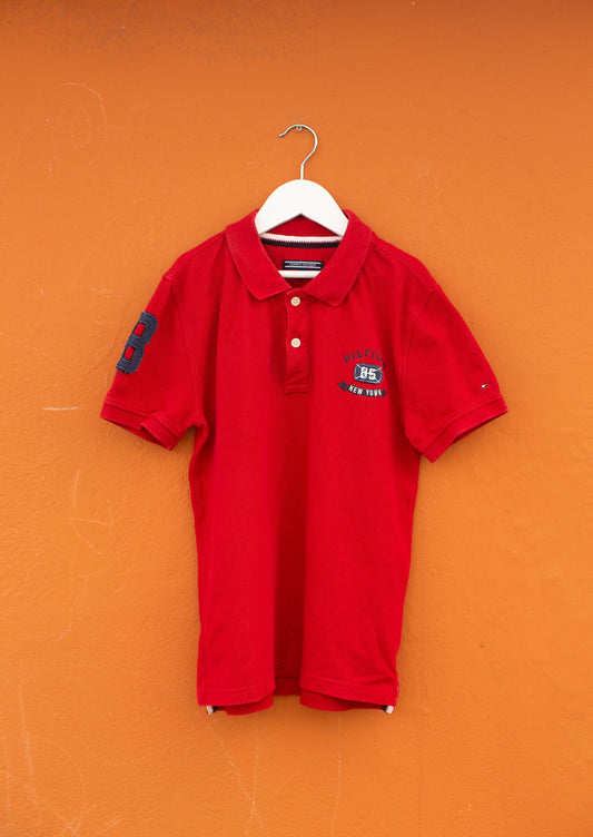 Tommy Hilfiger Kids' Red Polo Shirt