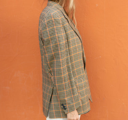 Vintage Tartan Blazer for Light Academia — additional view 5