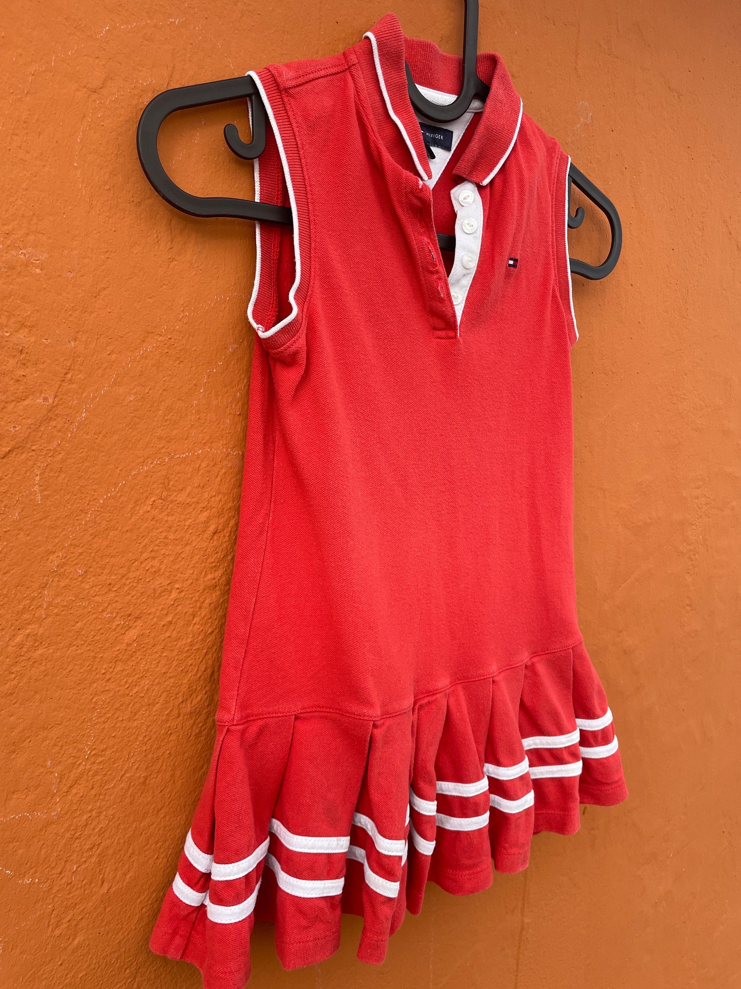 Red Polo Dress for Girls — additional view 5