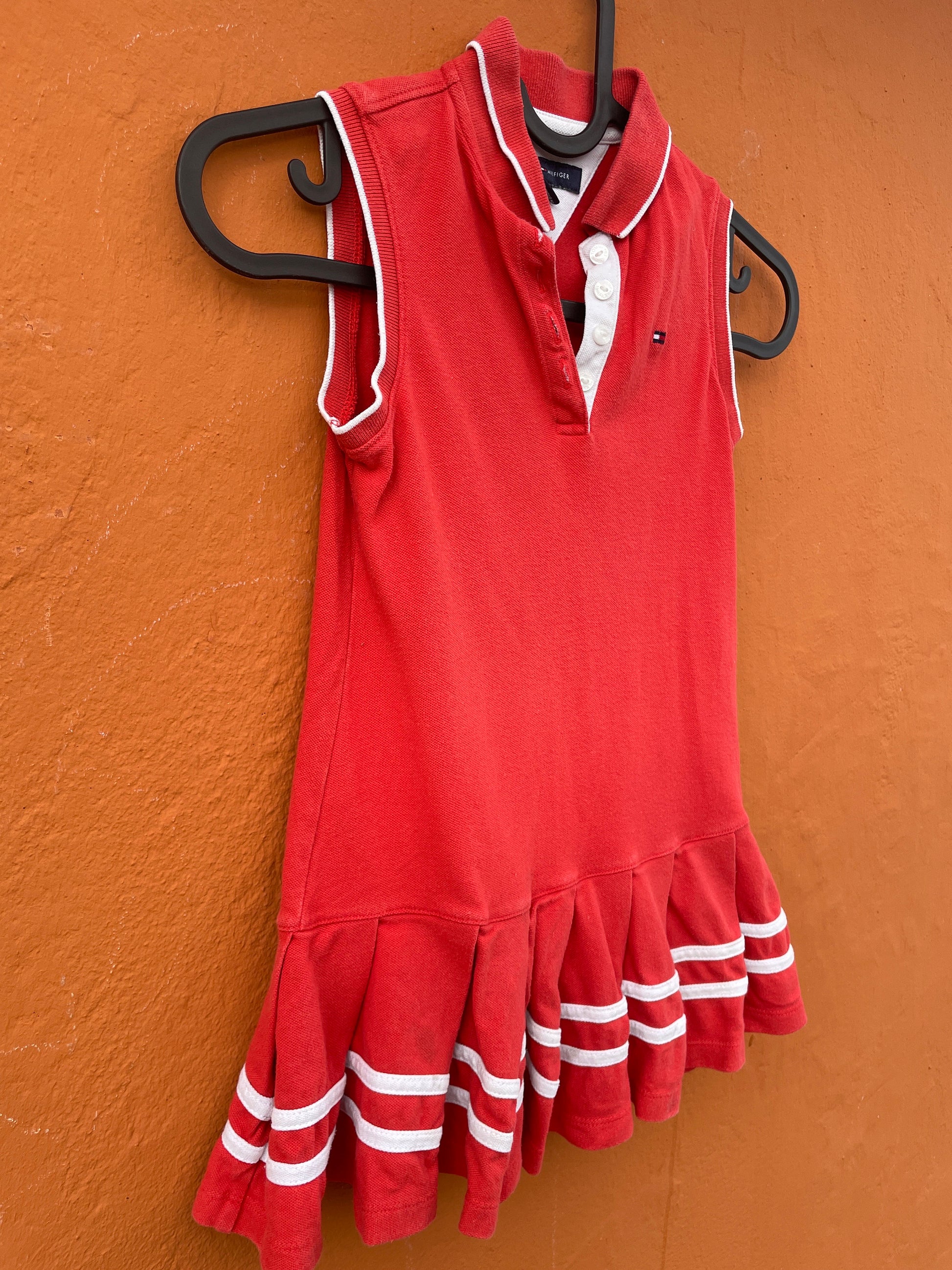 Red Polo Dress for Girls — additional view 5