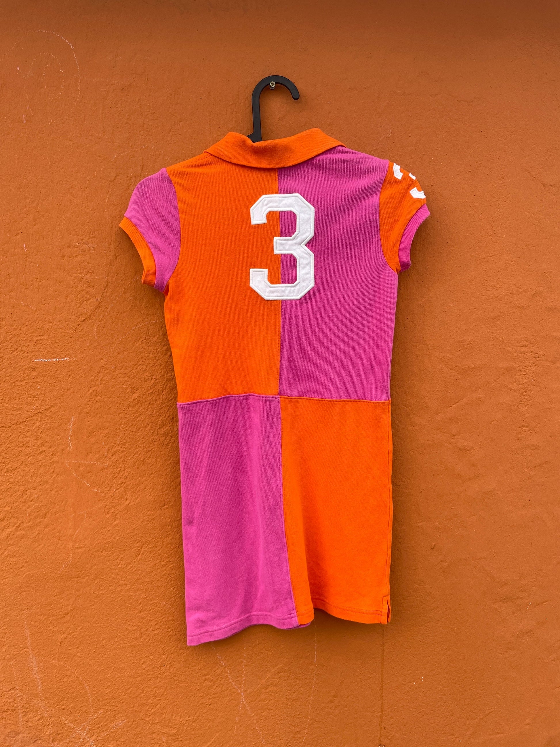 Ralph Lauren Pink Polo Dress for Kids — additional view 8