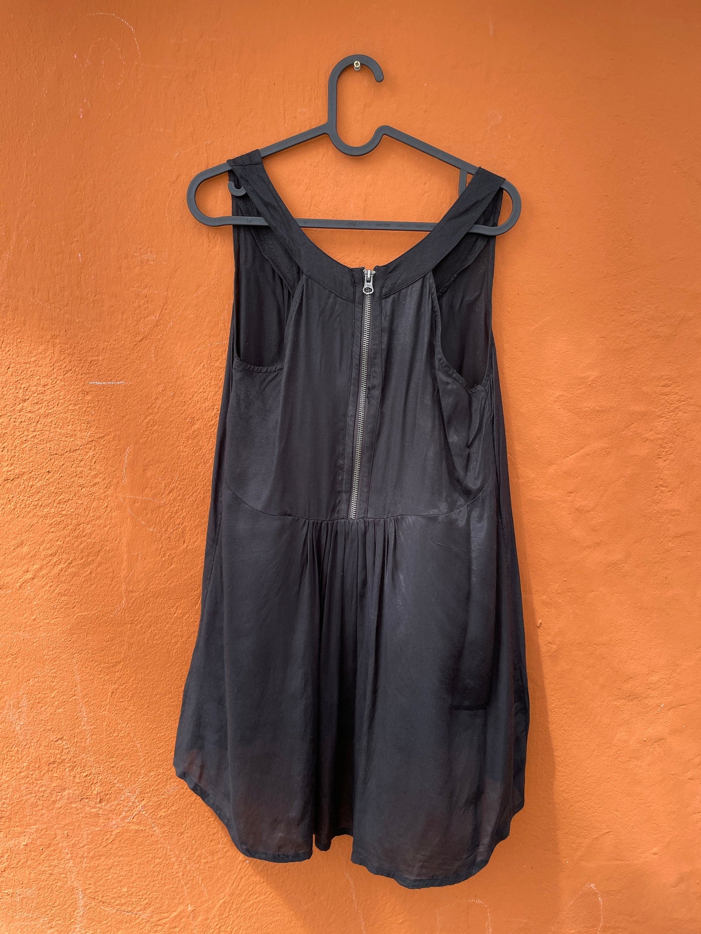 Lightweight Black Camisole Tunic for Women, Tag Size S, Perfect Summer Top