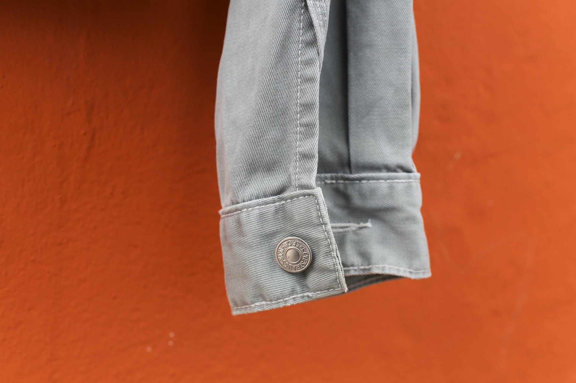 Levi's Light grey jean jacket, Men's M denim coat