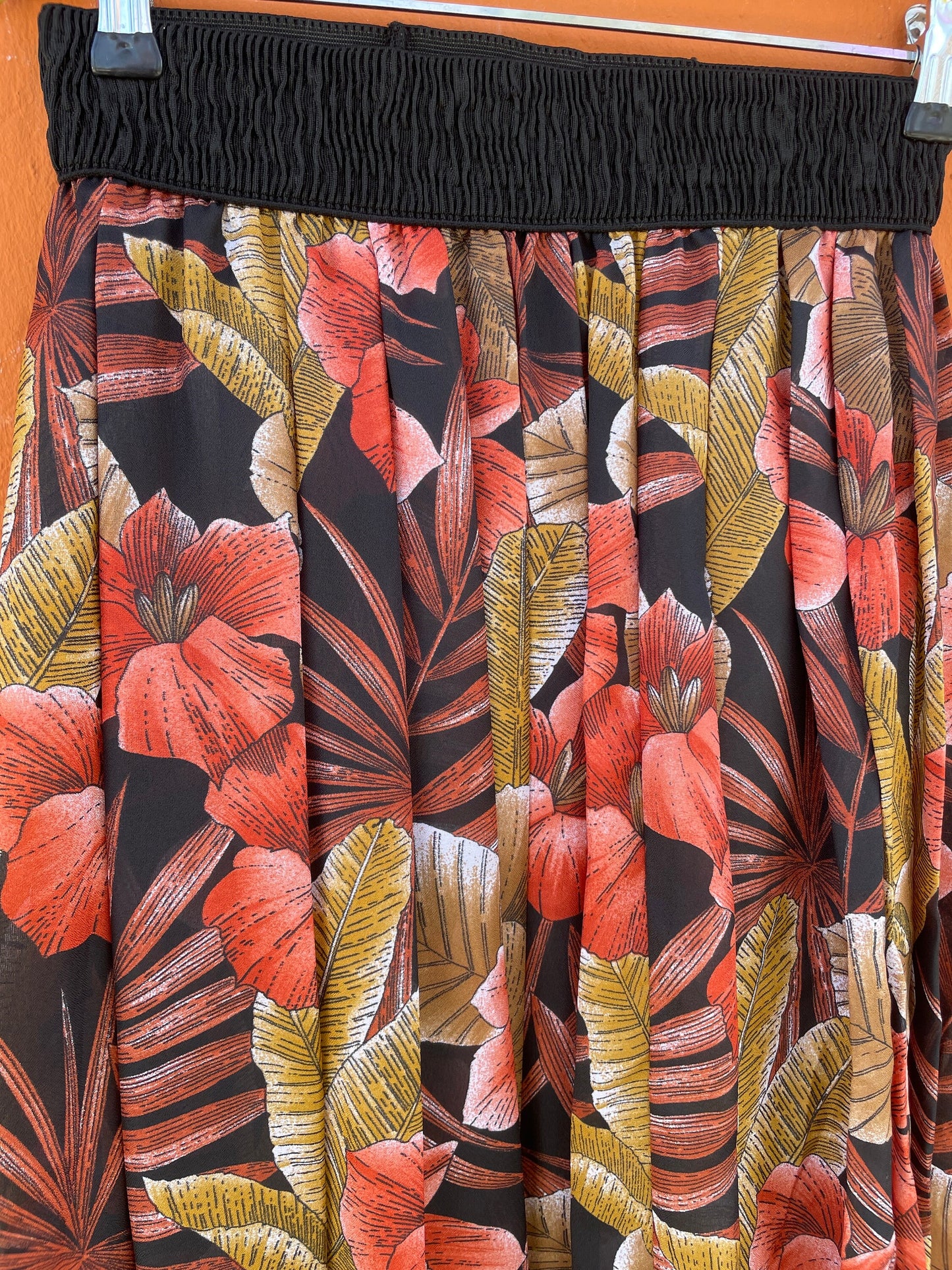 Retro Floral Women's Skirt — additional view 9