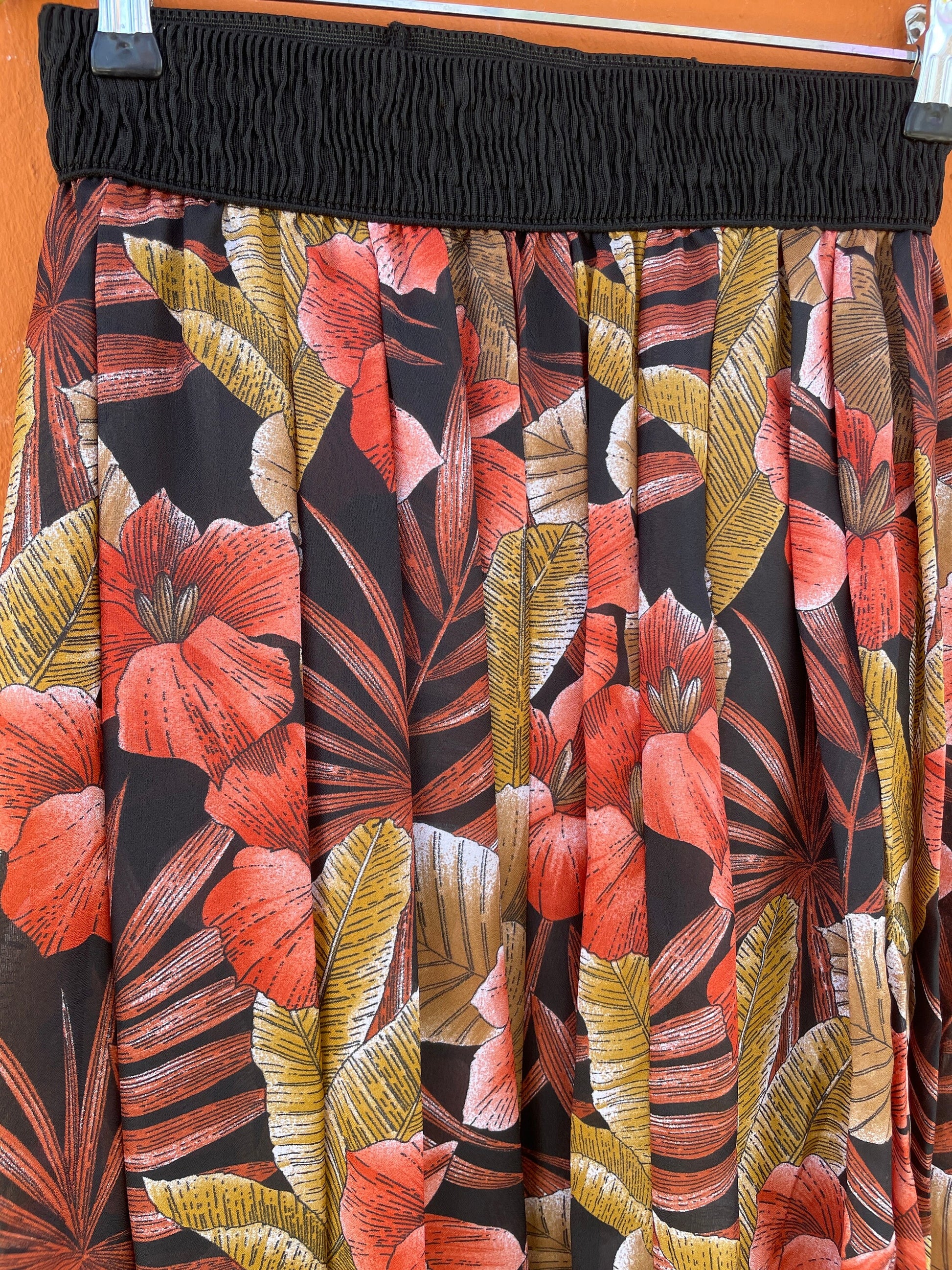 Retro Floral Women's Skirt — additional view 9