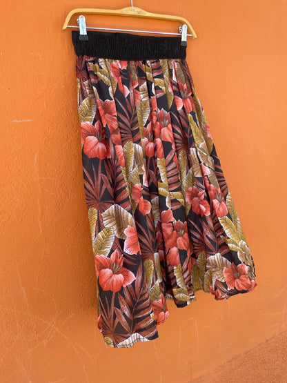 Retro Floral Women's Skirt — additional view 10