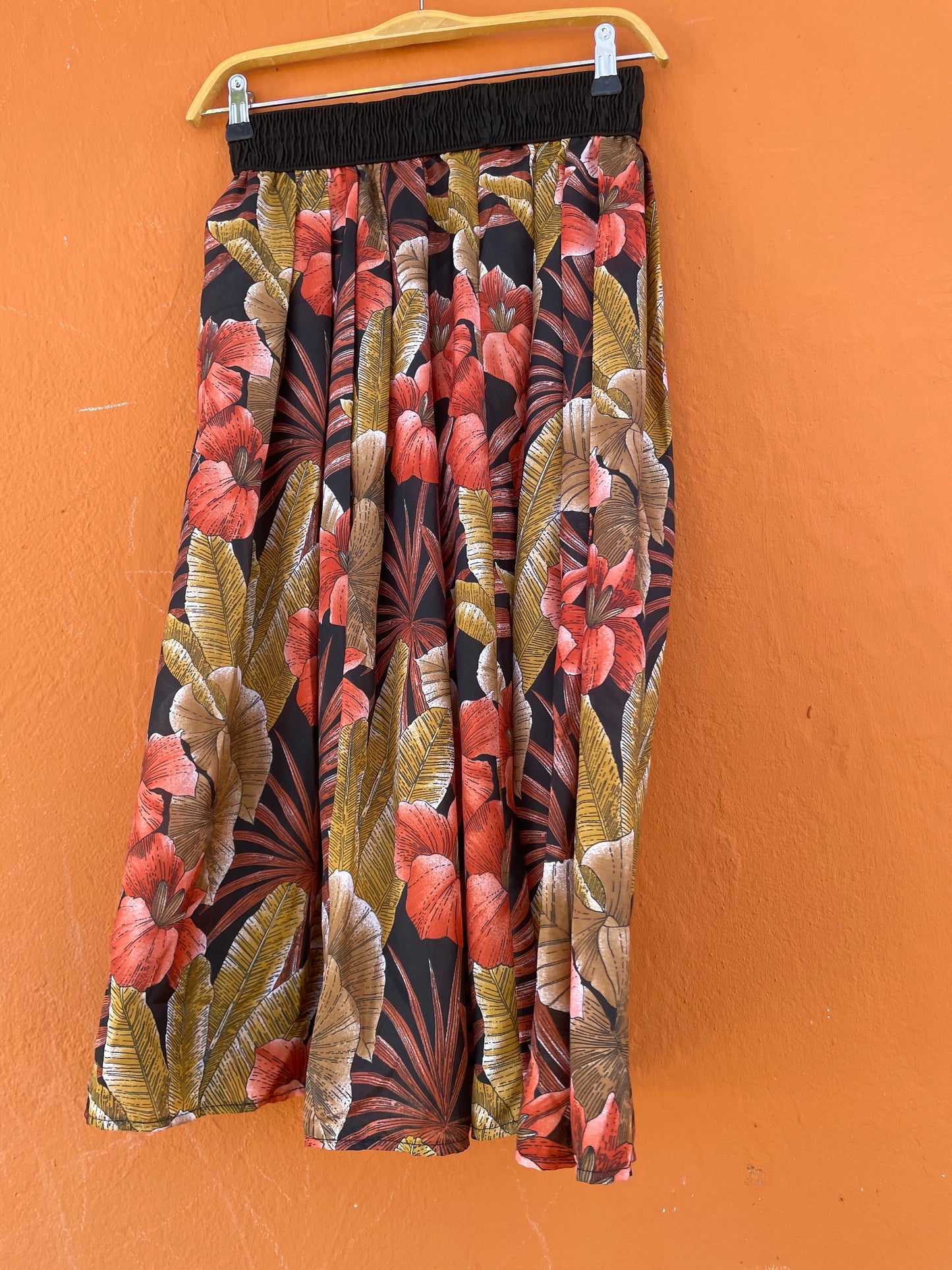 Retro Floral Women's Skirt — additional view 11