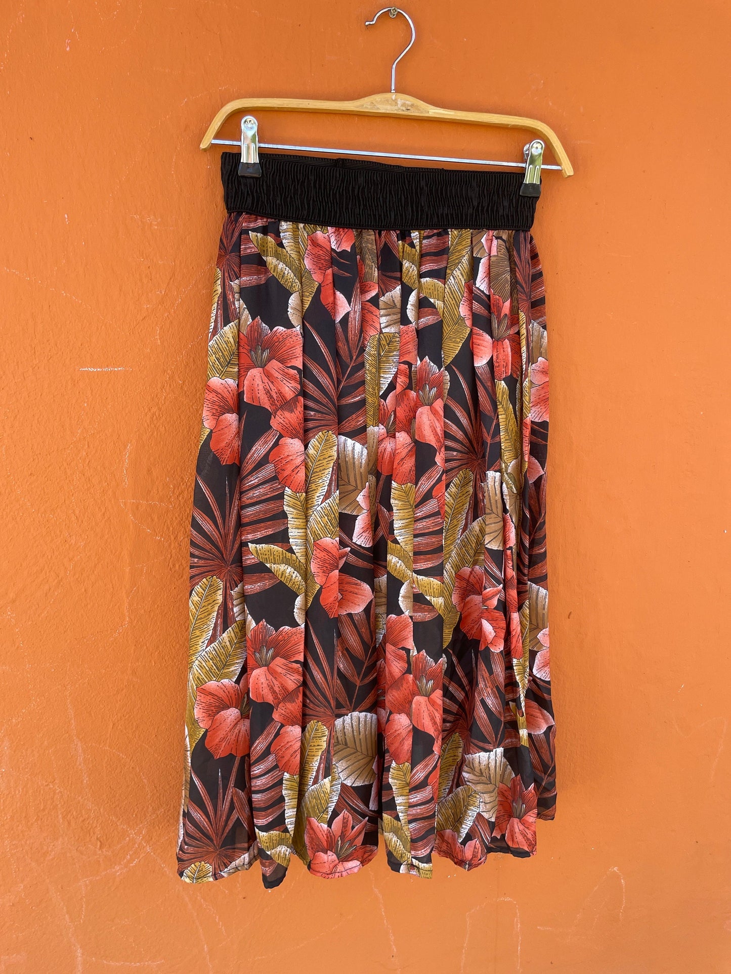 Retro Floral Women's Skirt — additional view 8