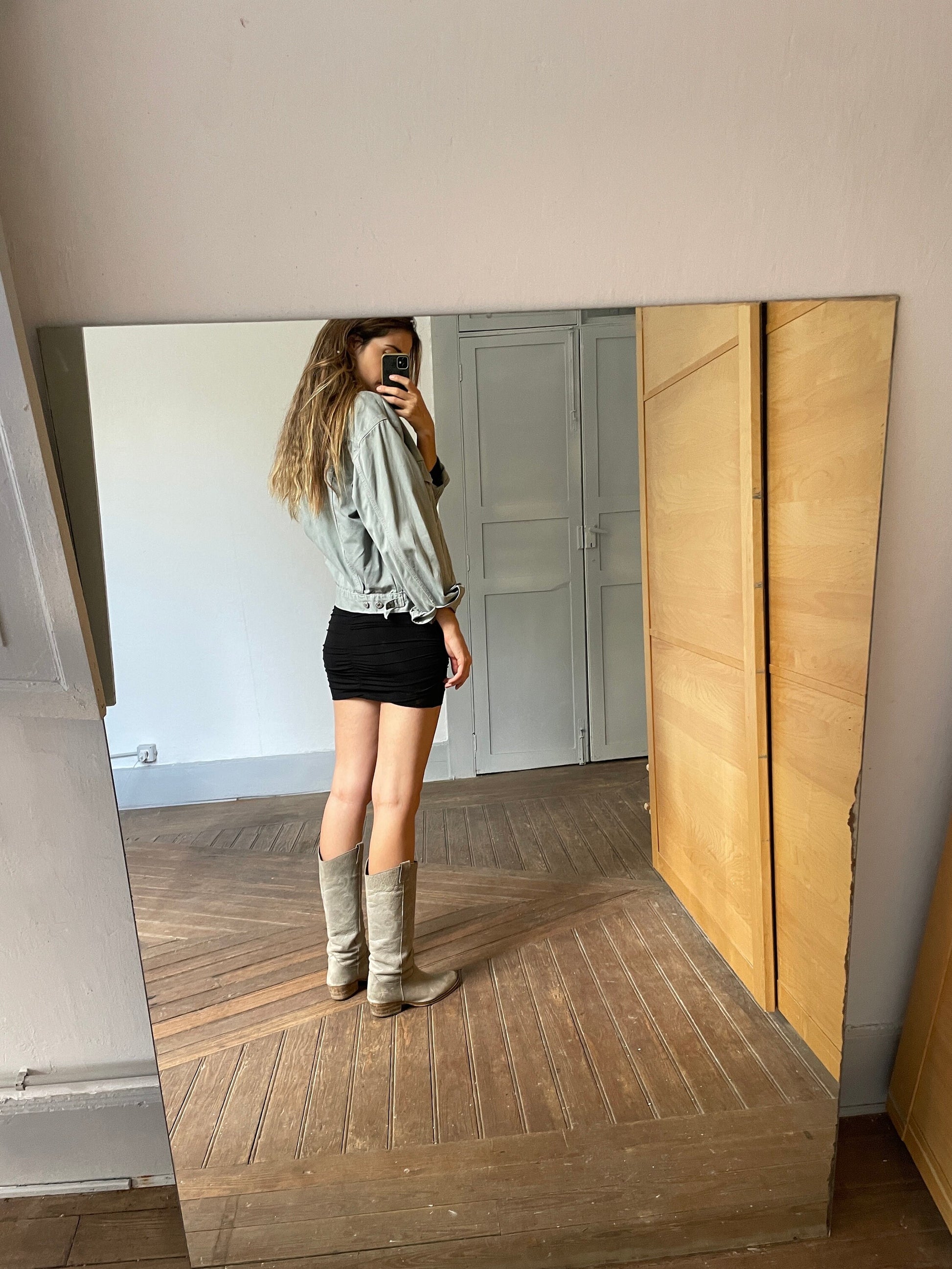 Levi's Light grey jean jacket, Men's M denim coat