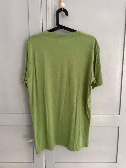 Vintage Green Cotton Men's T-Shirt — additional view 6