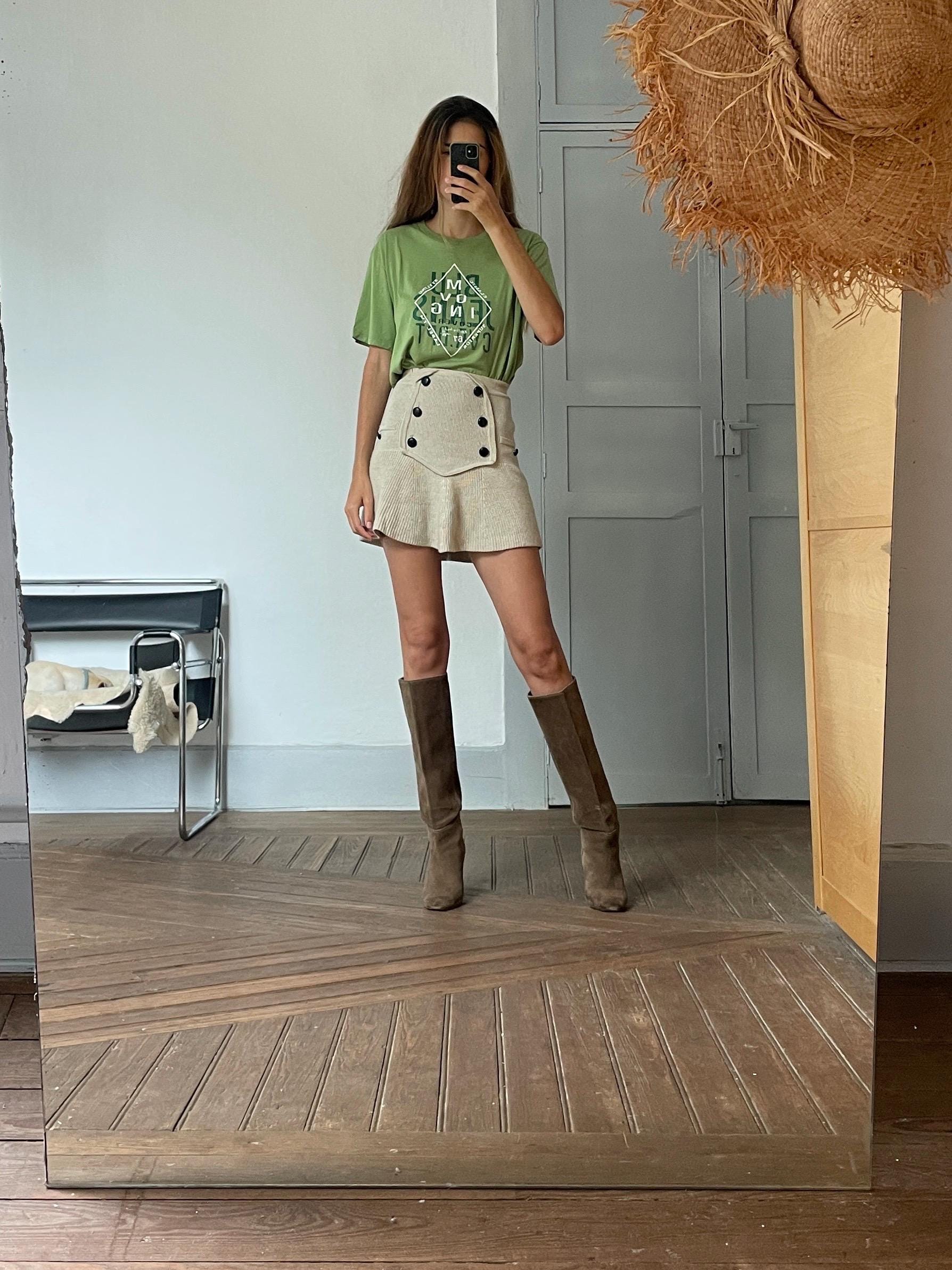 Vintage Green Cotton Men's T-Shirt — additional view 9