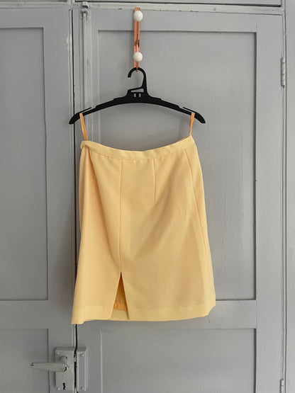 Y2K Pastel Lemon Pencil Skirt — additional view 6