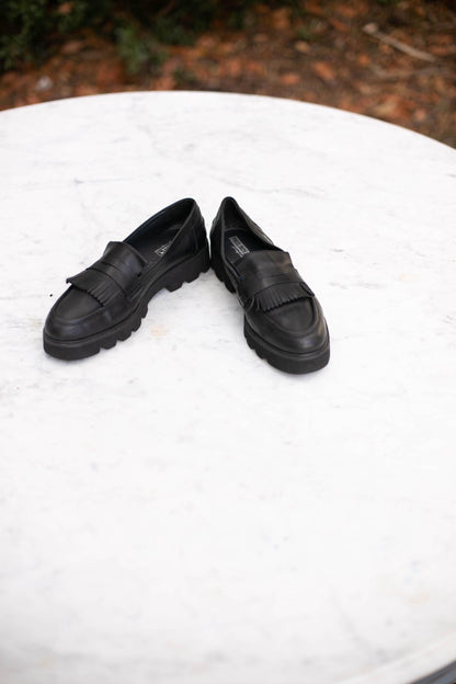 Chunky Vintage Pikolinos Loafers — detail