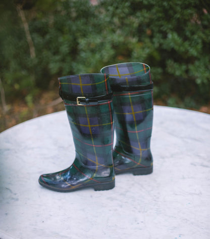 Ralph Lauren Plaid Wellington Boots — additional view 8