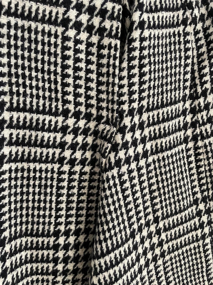 Vintage Houndstooth Wool Mini Skirt — additional view 8