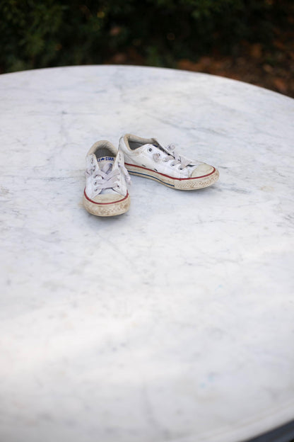 White Vintage Converse Sneakers - EU 30 / US 12.5