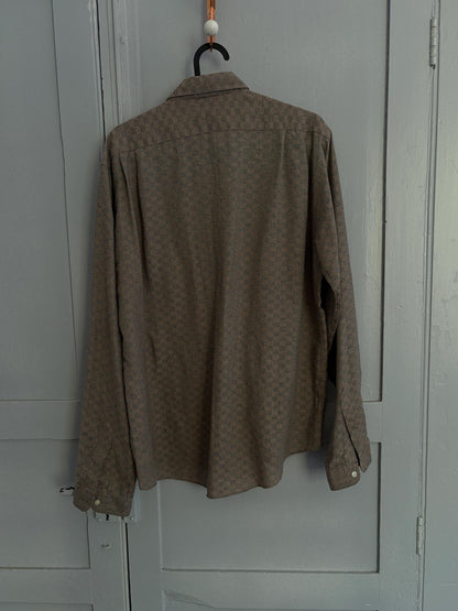 Bruno Minelli Brown Button Down Blouse — additional view 10