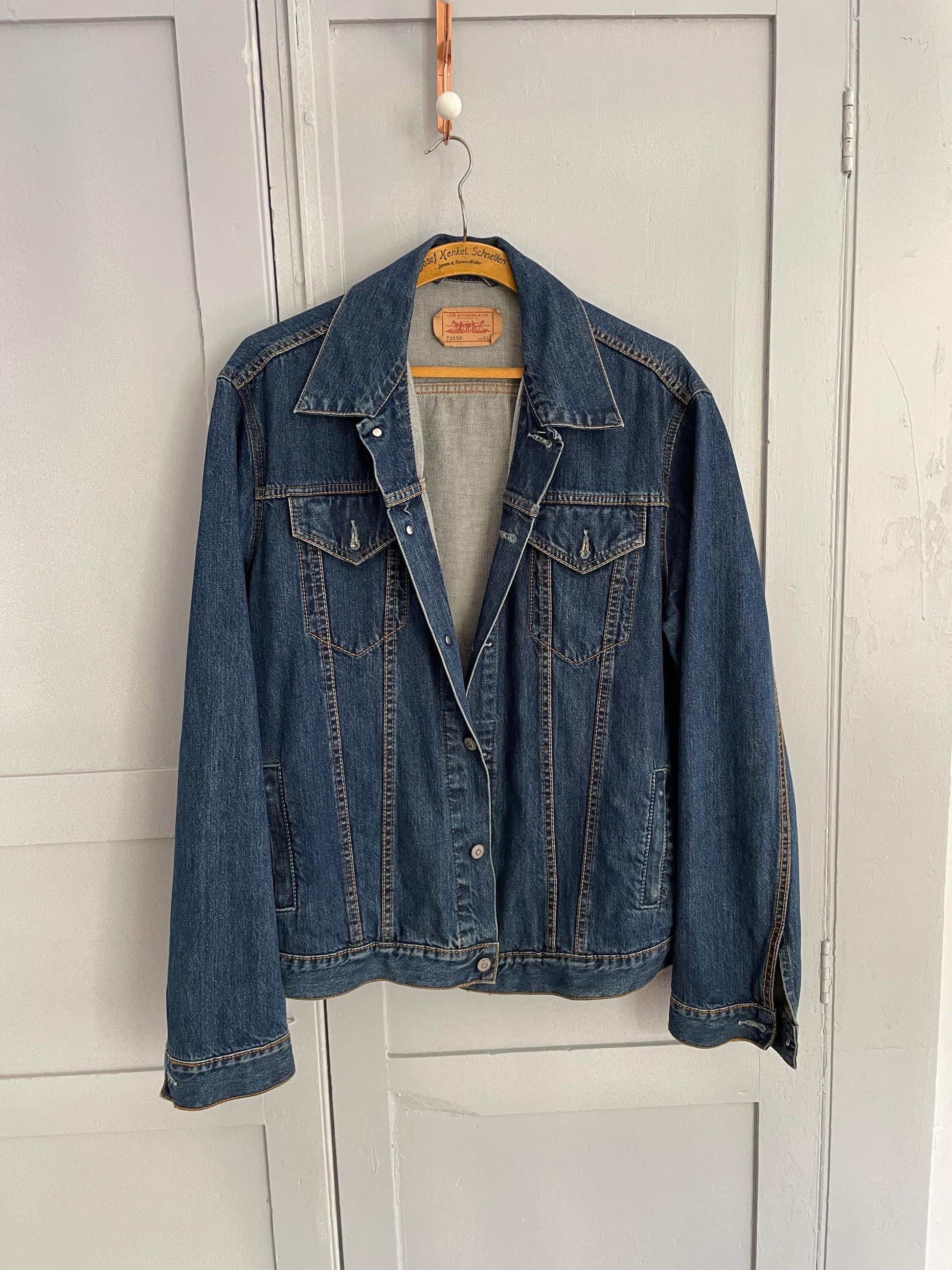 Levi's Light grey jean jacket, Men's M denim coat