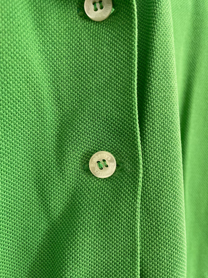 Vintage Burberrys Green Short Sleeve Polo Blouse — additional view 8