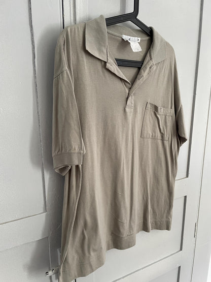 Vintage Cerruti 1881 Grey Polo Shirt — additional view 8
