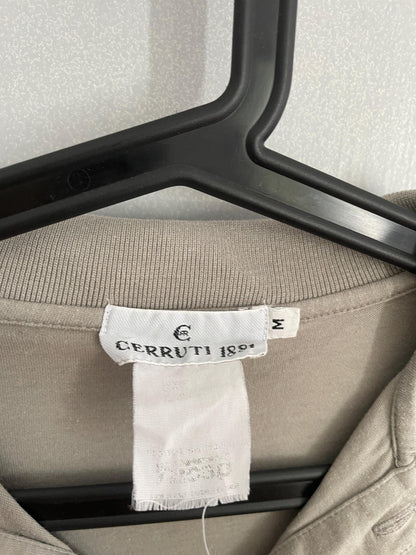 Vintage Cerruti 1881 Grey Polo Shirt — additional view 9