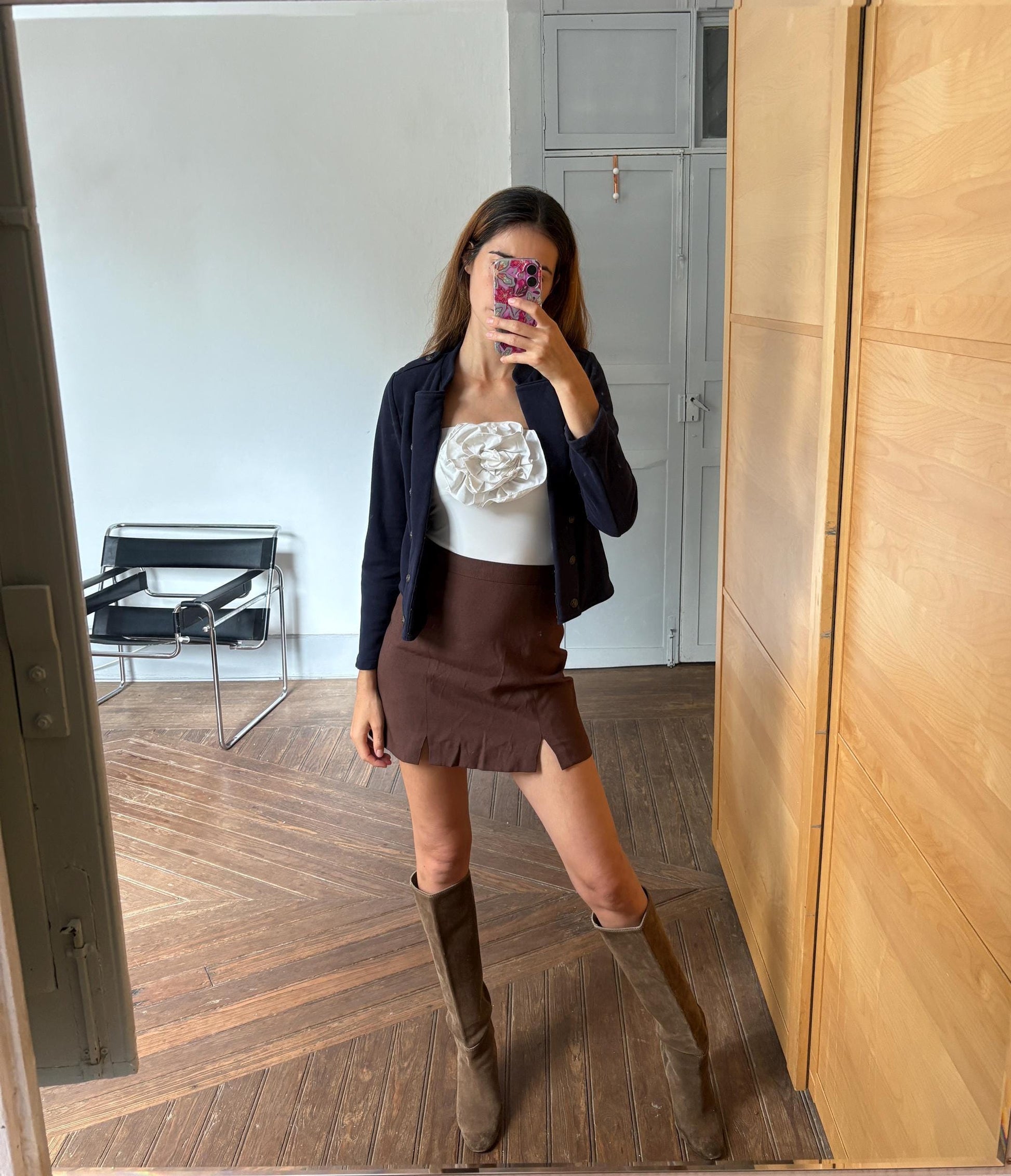 Ralph Lauren navy military jacket – Y2K fitted blazer, vintage polo kids L fits women XS-S, balletcore coquette preppy style