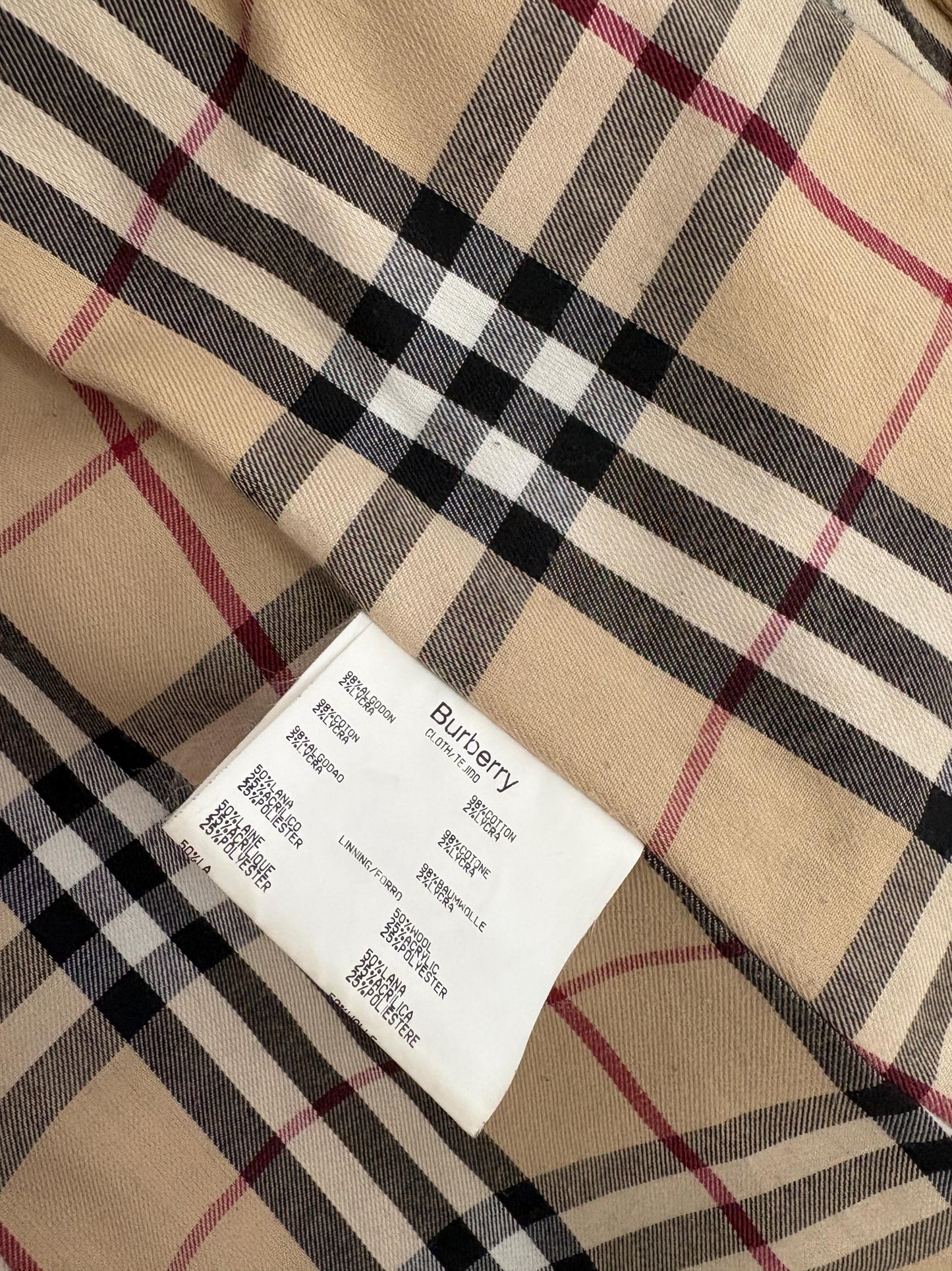 Vintage Burberry London puffer jacket, Tan designer bomber coat,