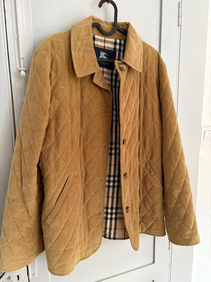 Vintage Burberry Tan Puffer Jacket — additional view 8