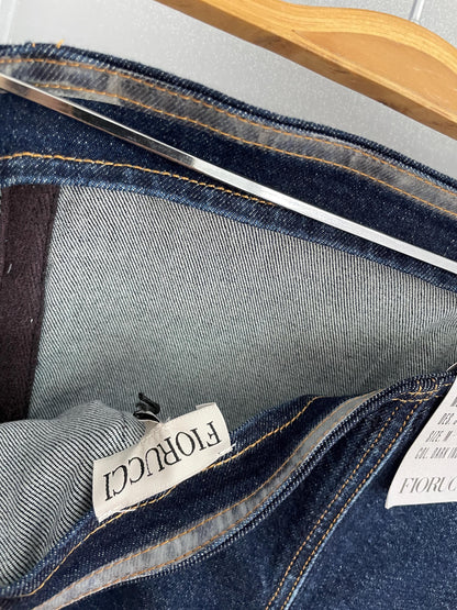 Vintage FIORUCCI Strapless Denim Bodycon Dress — additional view 6