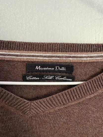 Vintage Brown Cashmere Blend Jumper — additional view 7