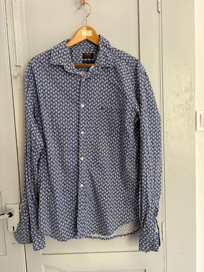 Vintage Paisley Print Men's Shirt — additional view 7