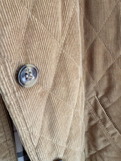 Vintage Burberry Tan Puffer Jacket — additional view 5