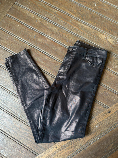 Metallic Black Vintage Skinny Pants — additional view 10