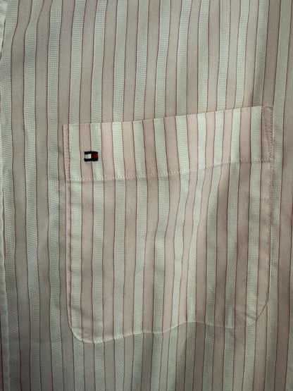 Vintage Striped Tommy Hilfiger Button-Down Shirt — additional view 8