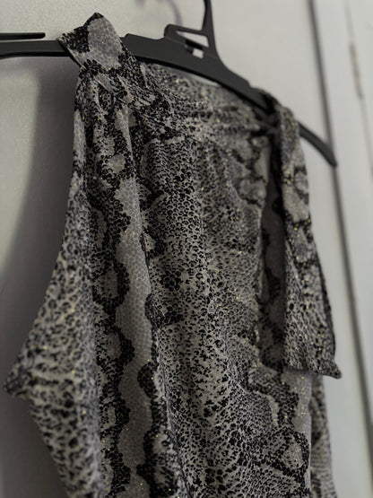 Vintage Glitter Snake Print Tank Top — additional view 9