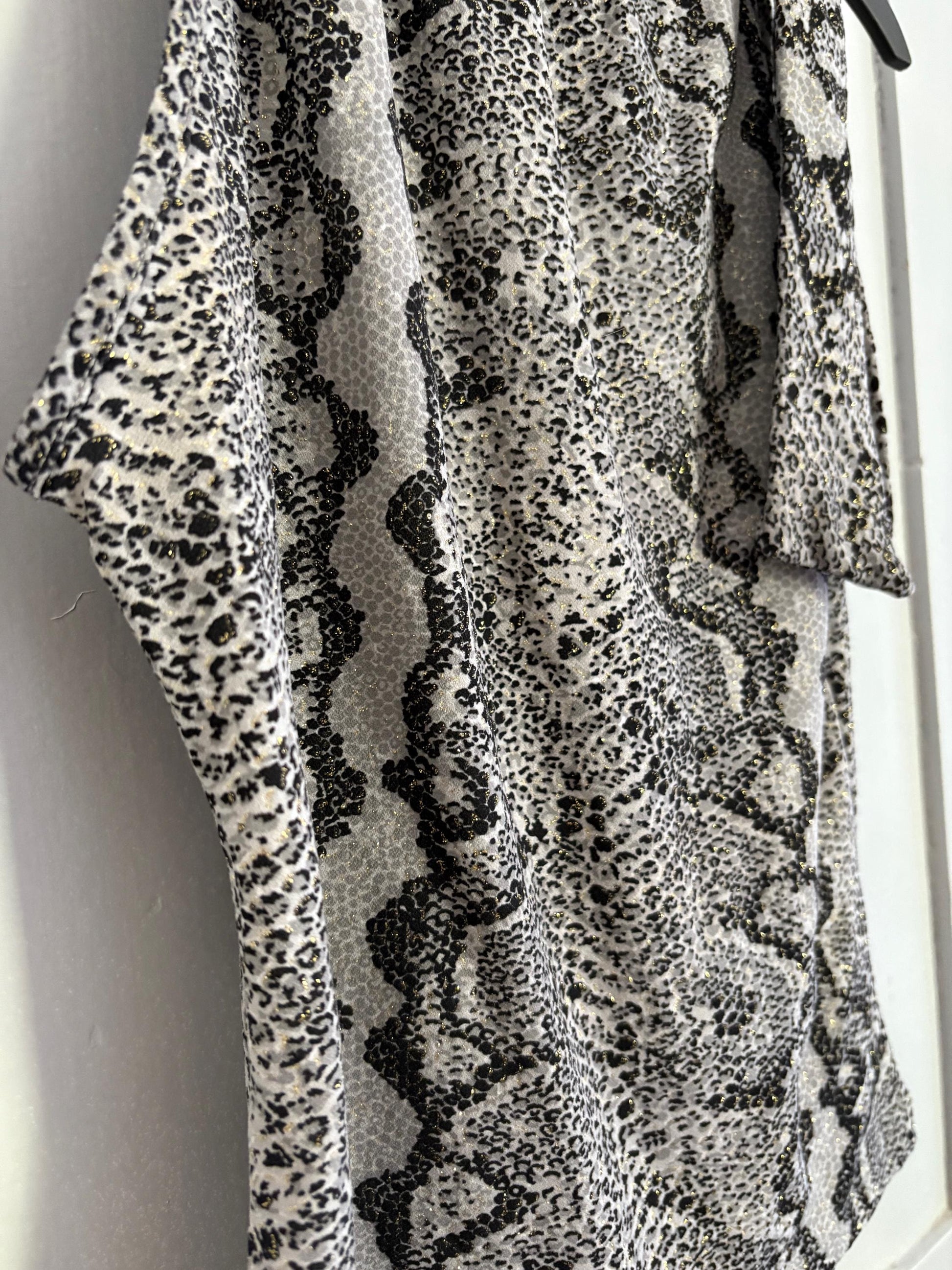 Y2K Snake Print Glitter Tank | Vintage Mesh Camisole Top