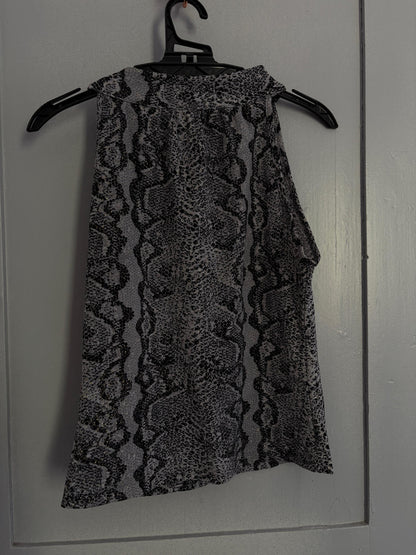 Vintage Glitter Snake Print Tank Top — additional view 10