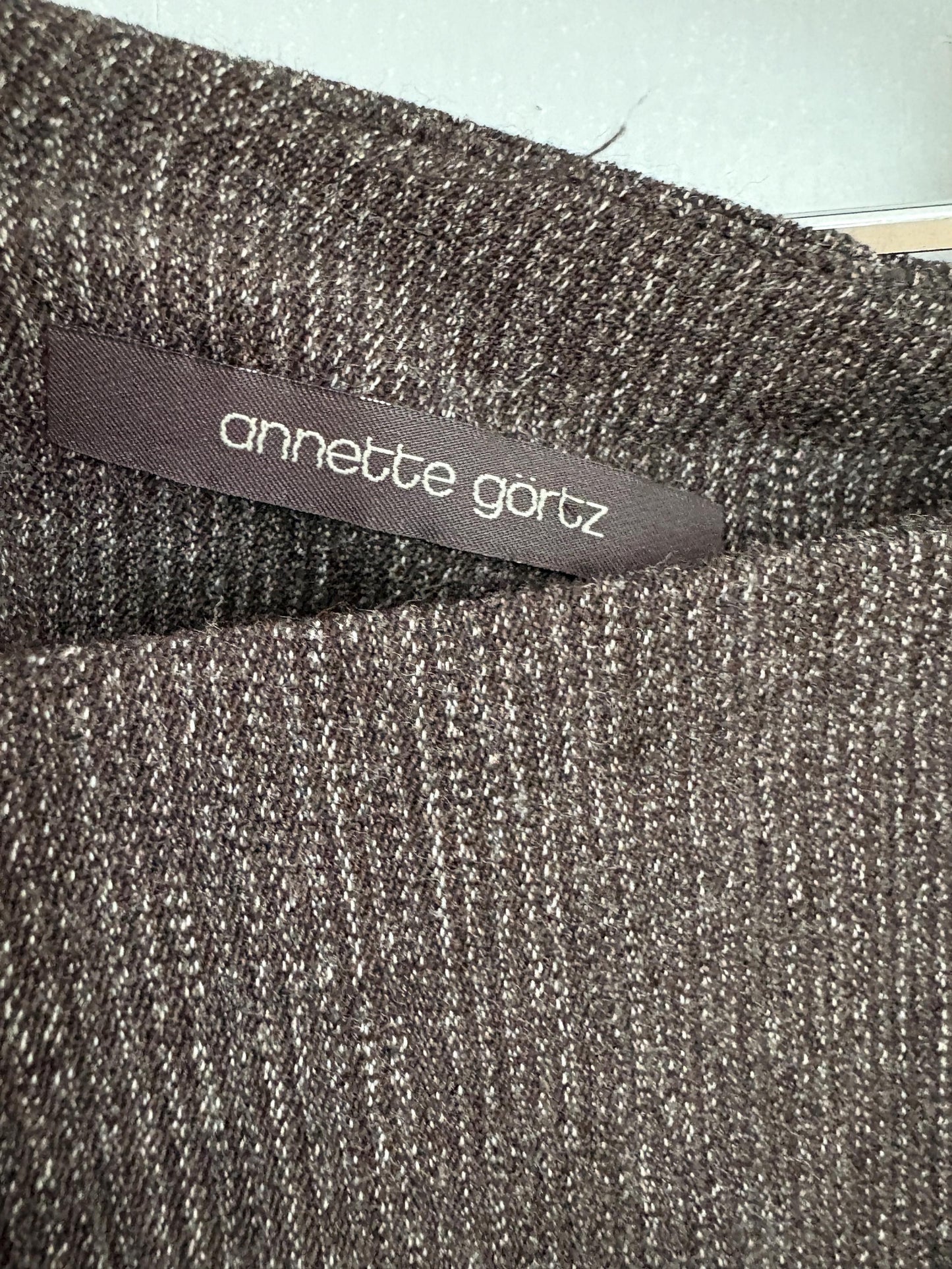 Anette gortz skirt wool maxi skirt, made in Germany designer