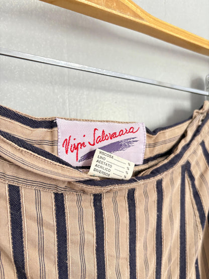 Vintage Striped Bodycon Mini Skirt — additional view 8