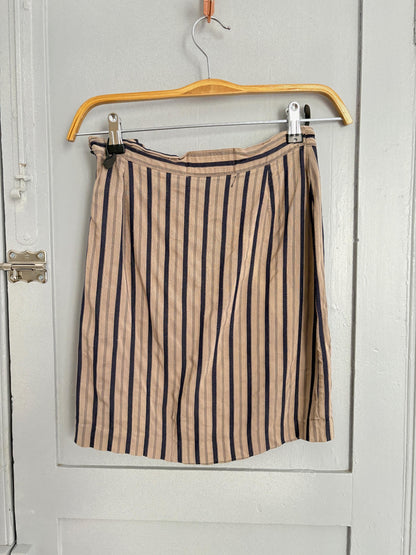 Vintage Striped Bodycon Mini Skirt — additional view 10