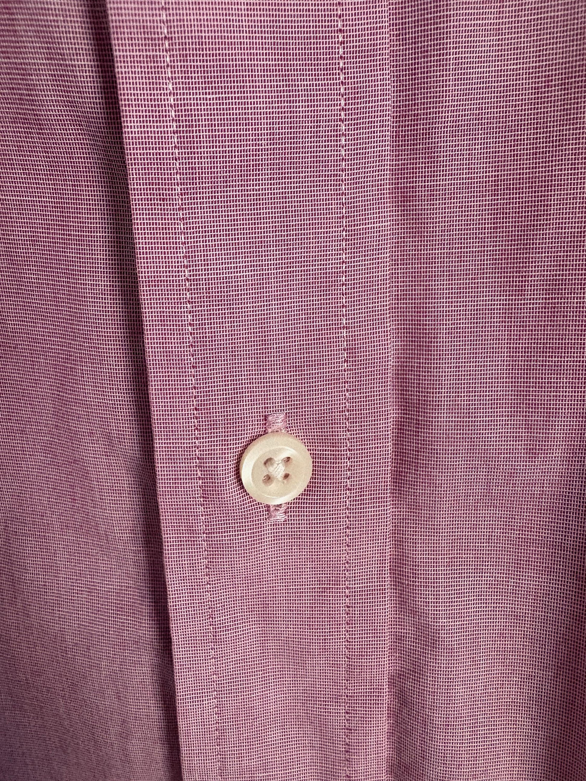 Green and white cotton striped button up shirt, Vintage woman blouse, Lightweight summer clothing, Oxford blouse, M