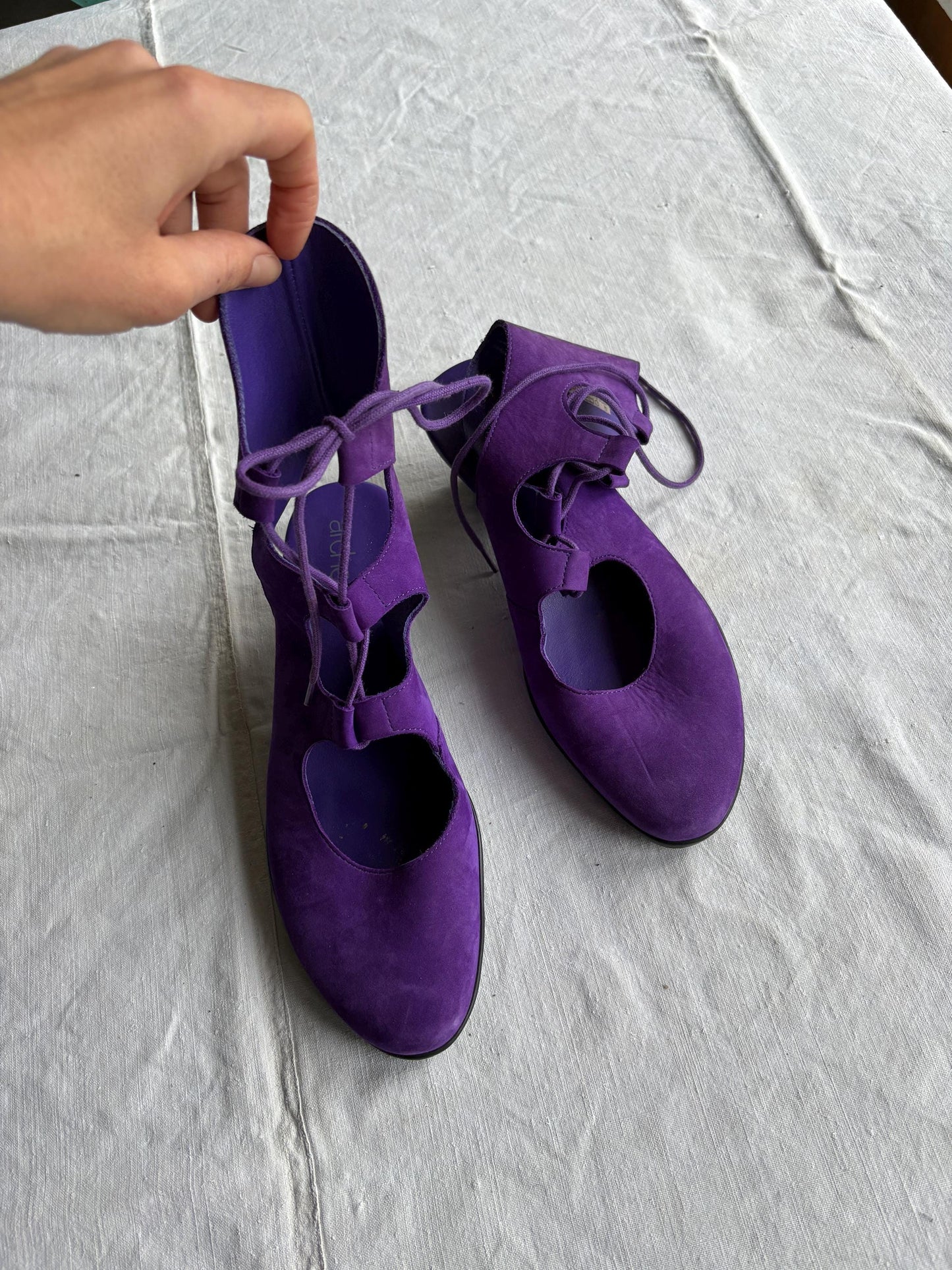 Rare Vintage Purple Heels by Arche – Size EU 41