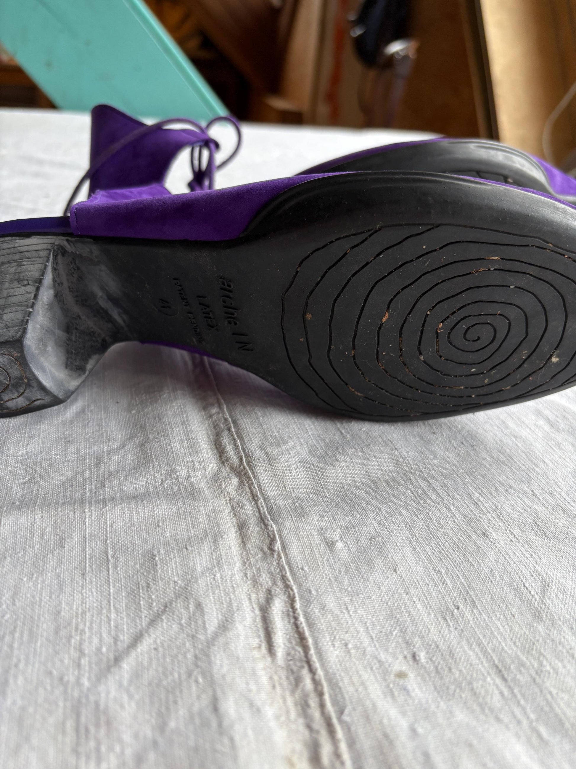 Rare Vintage Purple Heels by Arche – Size EU 41