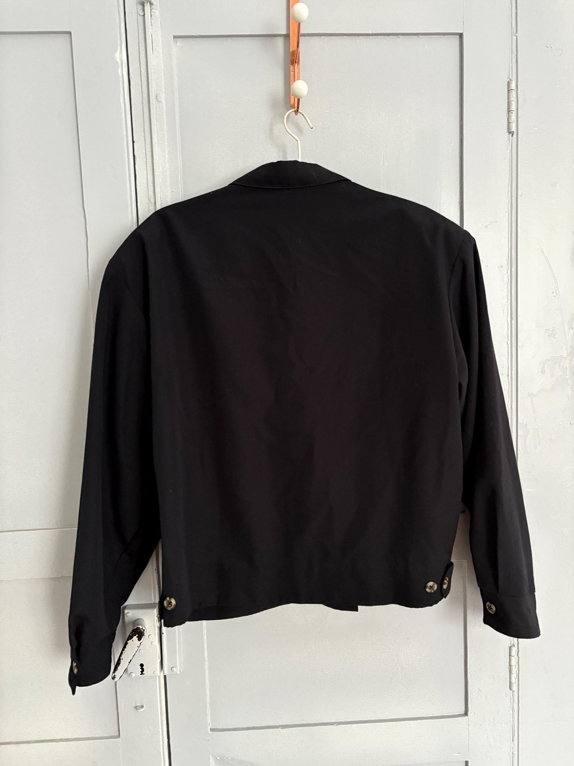 Vintage Italian Designer Power Shoulder Jacket — additional view 10