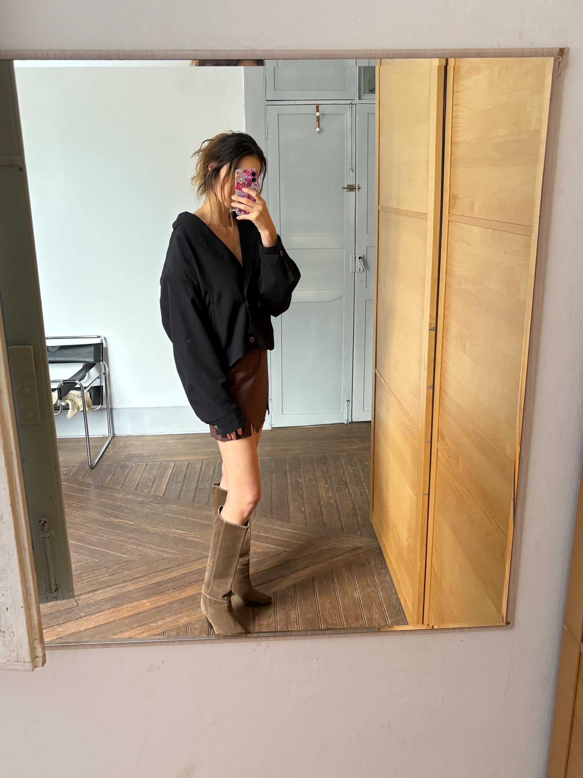 Vintage Italian Designer Jacket – Polbot Power Shoulder Moment