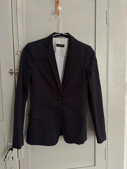 Vintage Massimo Dutti Pinstripe Blazer — additional view 6