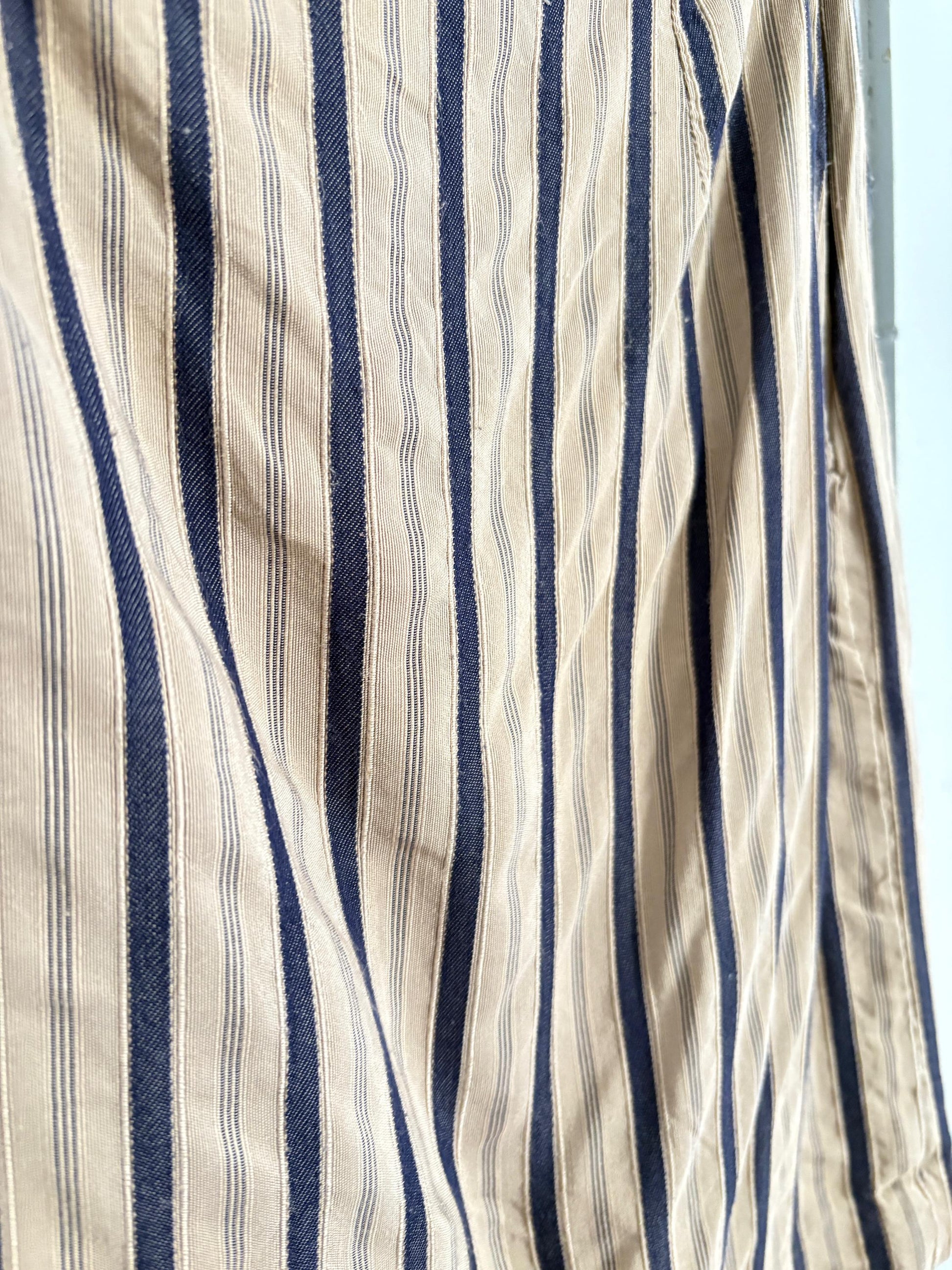 Original vintage sexy striped mini skirt, Tight bodycon pencil skirt, Disco club outfit