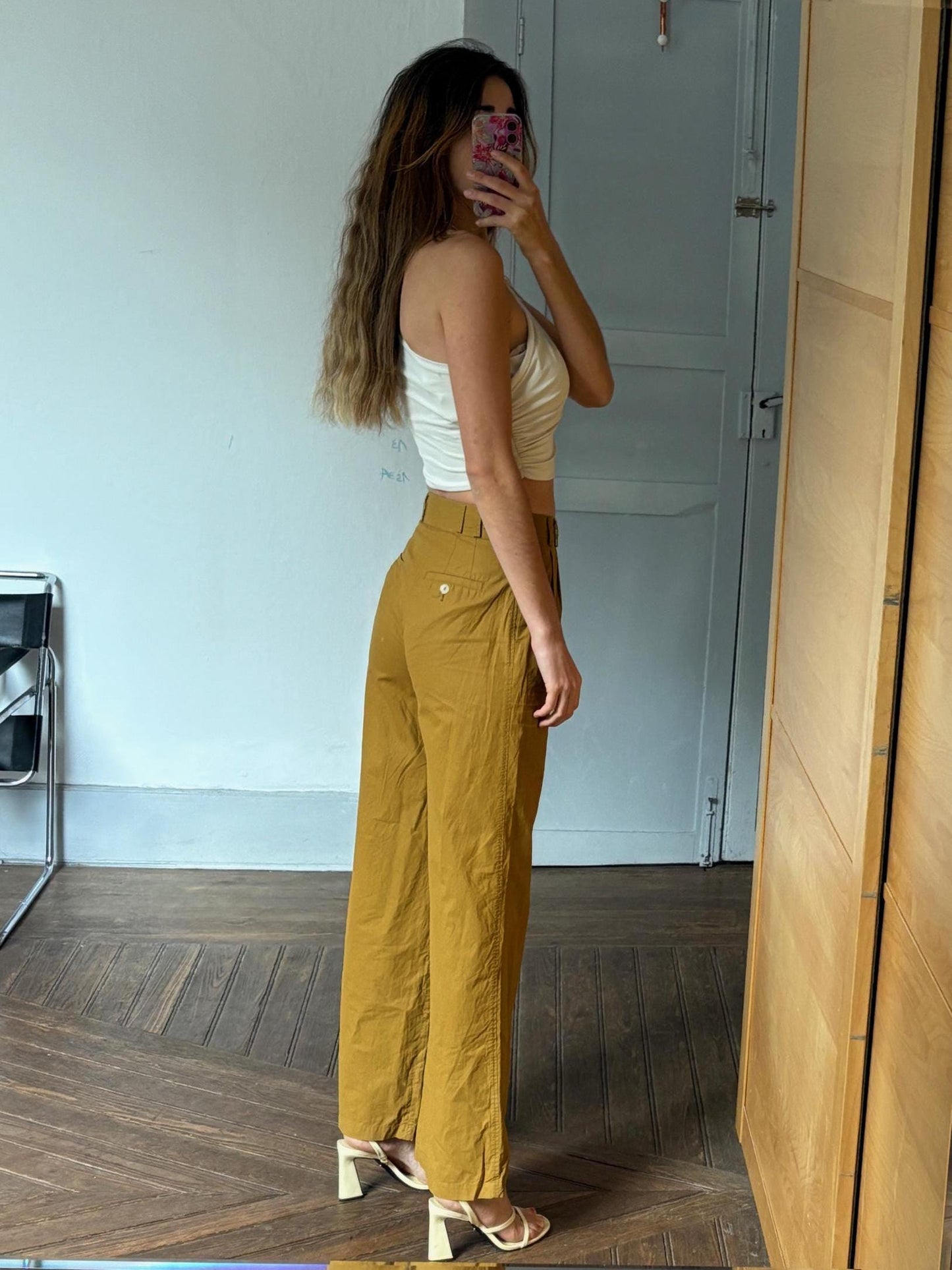 Vintage Hilfiger Collection perfect trousers, Elegant wide leg designer pants, Size XS