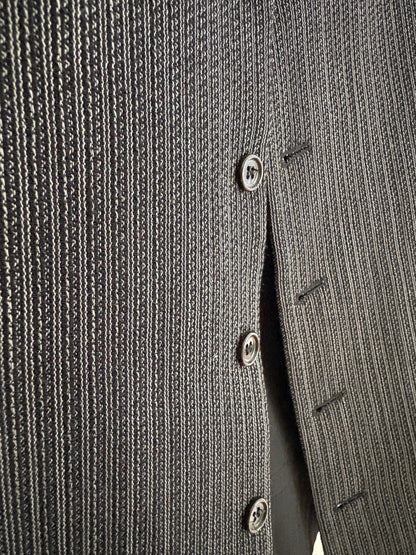 Vintage Black Wool Gilet Made in Italy — additional view 9