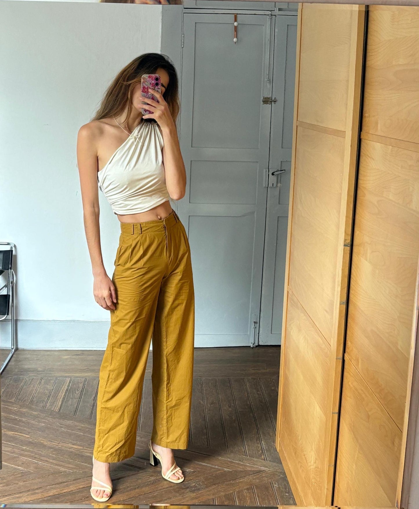 Vintage Hilfiger Collection perfect trousers, Elegant wide leg designer pants, Size XS